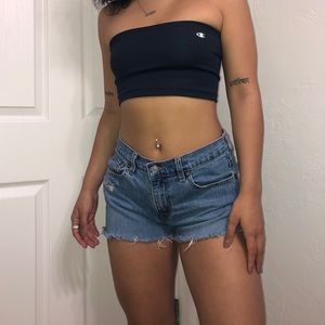 Distressed Levi’s Shorts